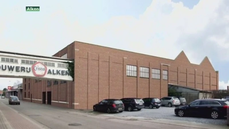 Oude gebouwen van brouwerij verdwijnen voor nieuw woonproject in Alken