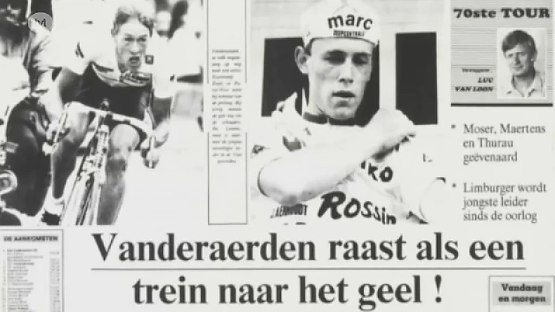 Het Moment van Eric Vanderaerden: de slotetappe in de Tour van 1894
