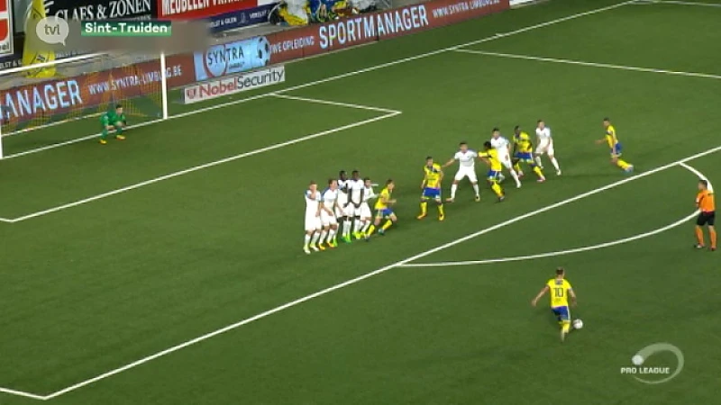 TVL Sportcafé kaart na over STVV-Genk