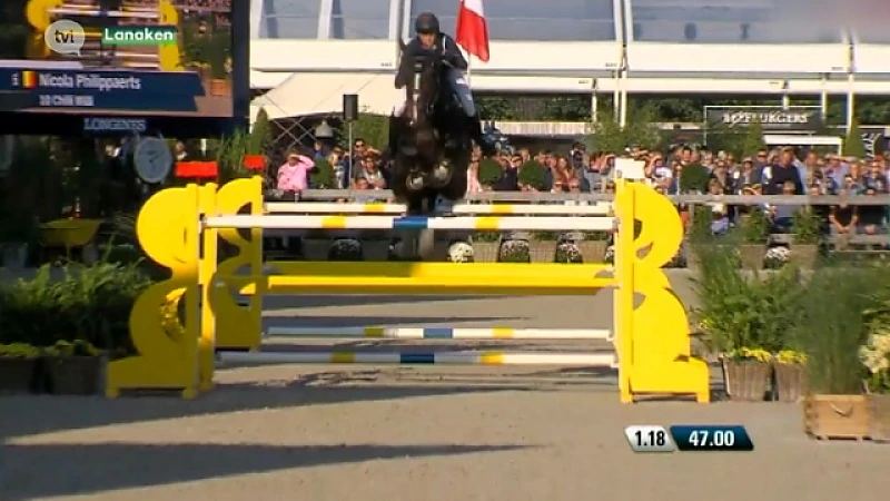 Nicola Philippaerts met Chilli Willi: Belgisch kampioen jumping