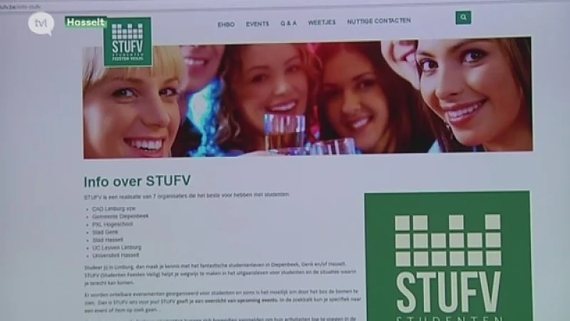 Website toont Limburgse studenten hoe ze veilig kunnen uitgaan