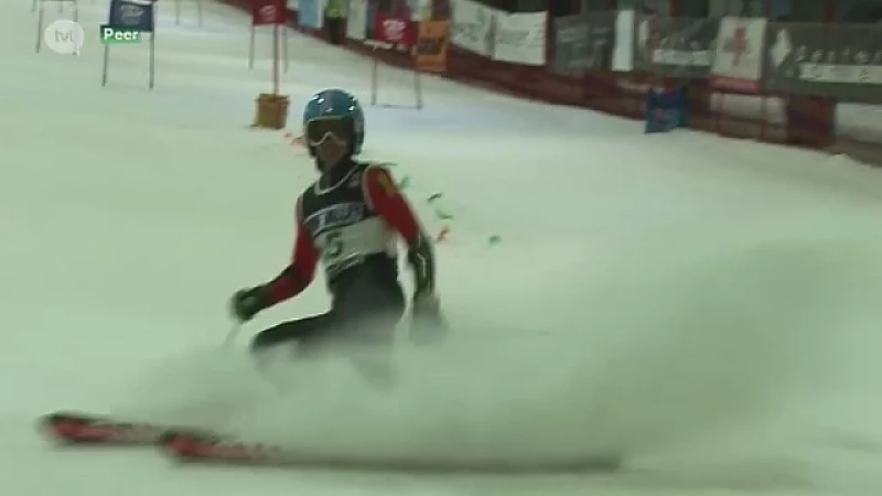 Belgisch kampioenschap indoor skiën in Snow Valley