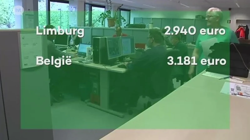 Waarom verdienen Limburgers bijna 250 euro minder dan het landelijk gemiddelde?