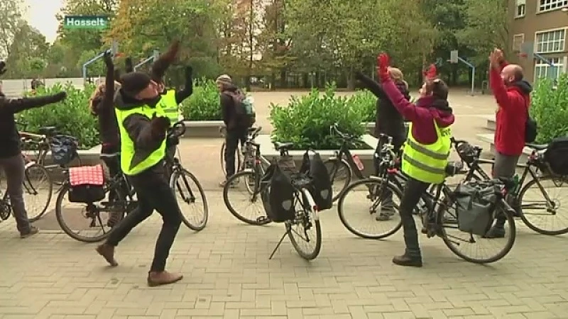 Climate Express houdt halt in Hasselt