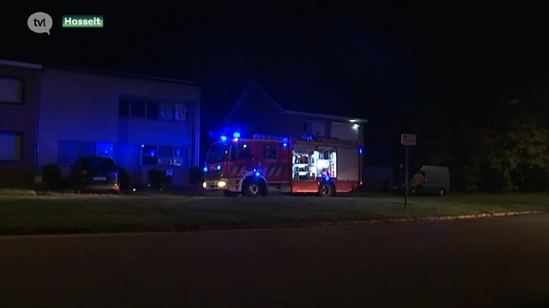 Bewoner gewond na zolderbrand in Hasselt