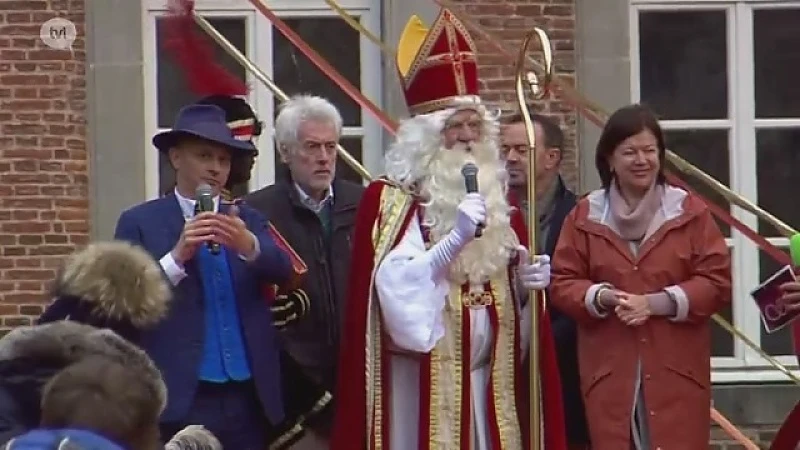 Herbekijk hier de intocht van Sinterklaas in Alden Biesen