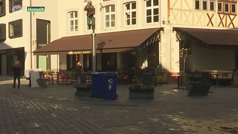Politie arresteert gewapende man op terras in Hasselt