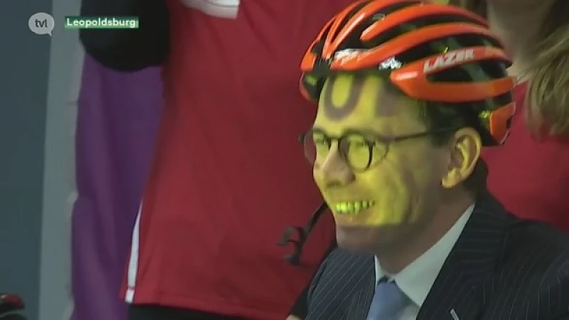 Leopoldsburg gaststad fietstocht Kom op tegen Kanker