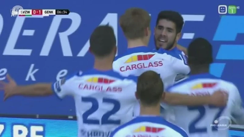 Racing Genk pakt drie belangrijke punten bij Zulte-Waregem