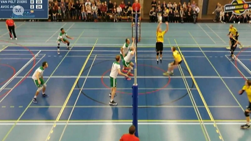 Stuntzege brengt Achel naar halve finale volleybalbeker tegen Noliko Maaseik