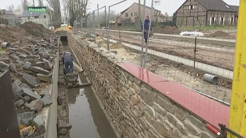 Winterbeek in Hoeselt wordt verlegd