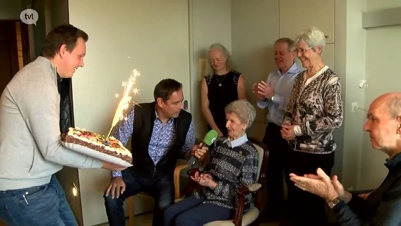 100 jaar proficiat Liza Gielkens