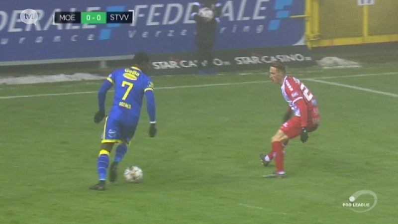 STVV blijft steken op gelijkspel in Moeskroen