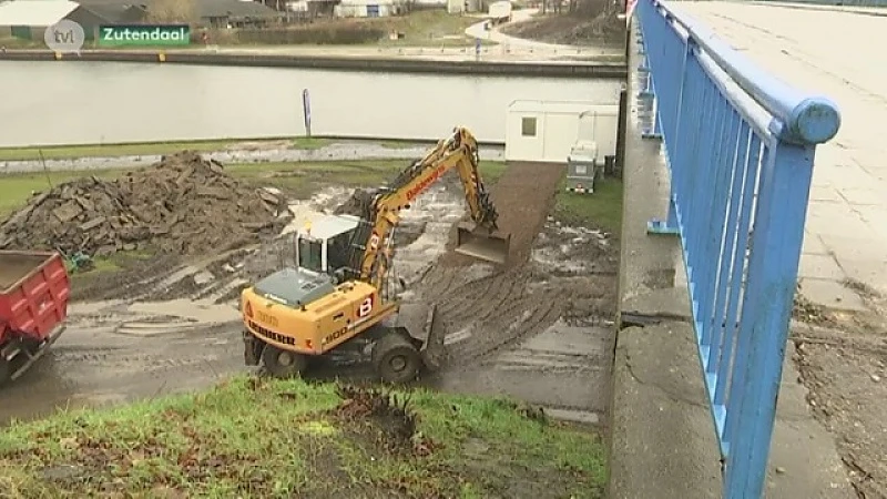Brug over Albertkanaal in Zutendaal wordt verhoogd