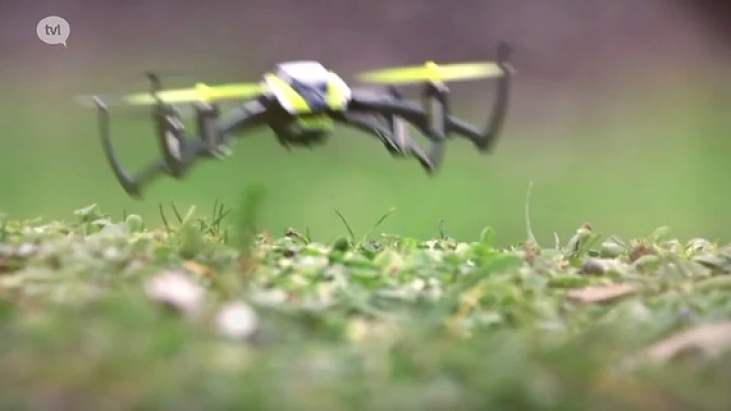 Eerste steenlegging droneport