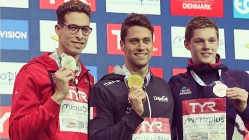 Zilveren medaille voor Pieter Timmers op EK zwemmen
