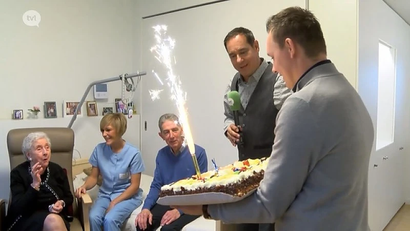 100 jaar, proficiat Sidonie Reekmans