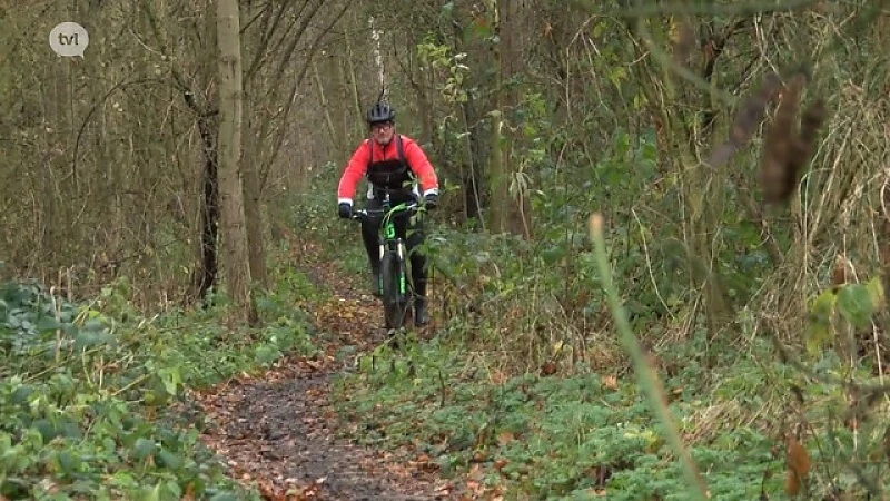Riemst mountainbiken op de Sint-Pietersberg