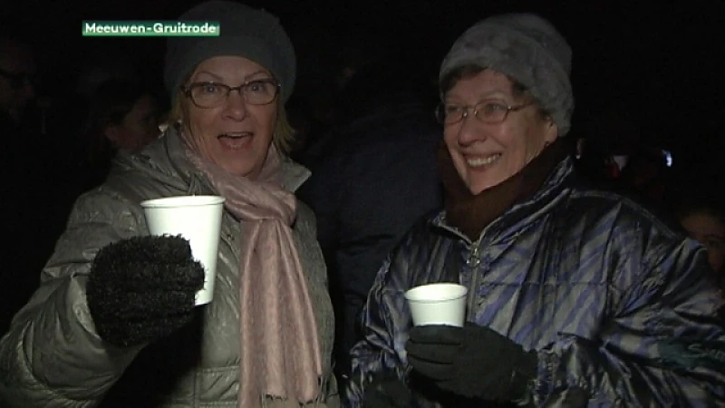 Eerste nieuwjaarsdrink Oudsbergen lokt 2000 mensen
