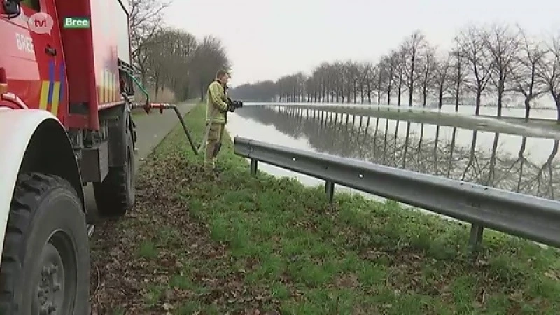 Oliespoor van bijna 2 kilometer in Bree