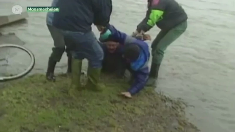25 jaar geleden redde Rudy Vranckx boer Monnissen van verdrinkingsdood in de Maas
