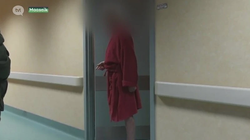 Man neemt zijn intrek in het leegstaande ziekenhuis van Maaseik