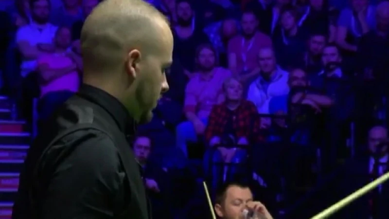 Luca Brecel uitgeschakeld op de Masters