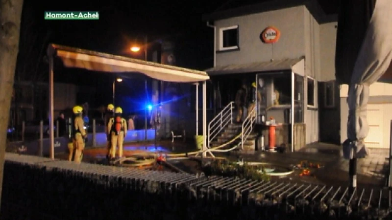 Twee wagens én café van Hamontse caféuitbater in brand gestoken