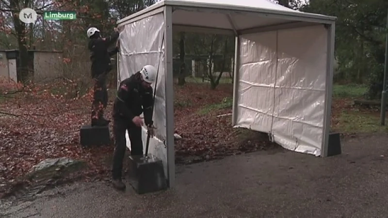 Storm op komst, bedrijven nemen maatregelen
