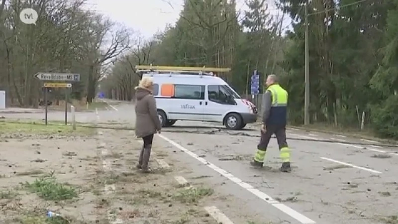 Stormschade in Noord-Limburg