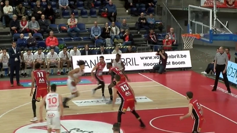 Hubo Limburg United verliest voor het eerst op het plein van de Antwerp Giants
