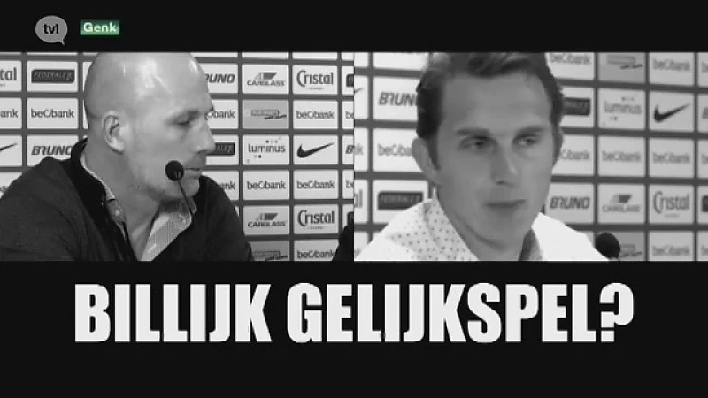 Clement ontgoocheld, De Roeck tevreden met gelijkspel