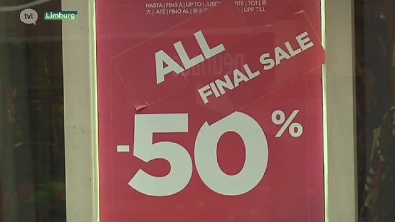 Limburgers zijn enige die nog soldenshoppen