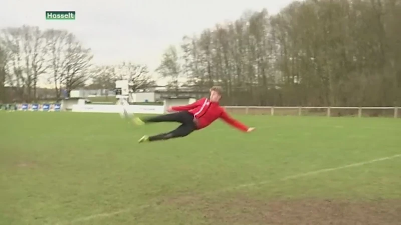 Wie evenaart de wereldgoal van Ronaldo op voetbalkamp Torpedo Hasselt?