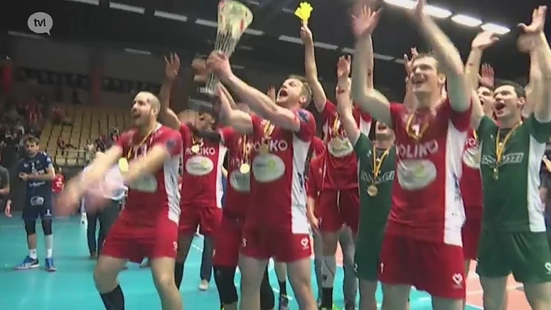 Maaseik kleurt rood: de mooiste beelden van de titelviering van Noliko Maaseik