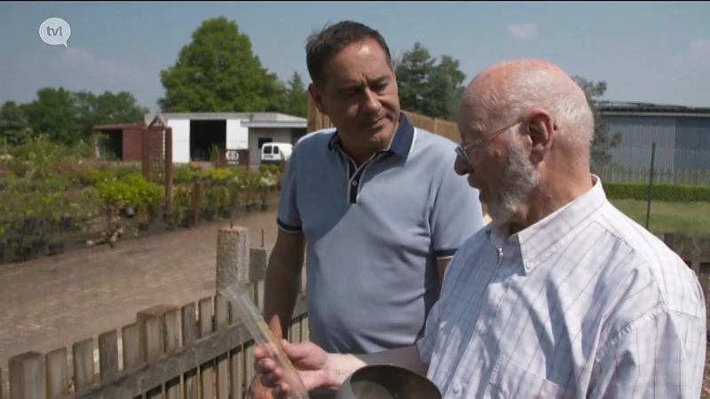 Jan Caubergs uit Koersel is de oudste KMI-waarnemer van België