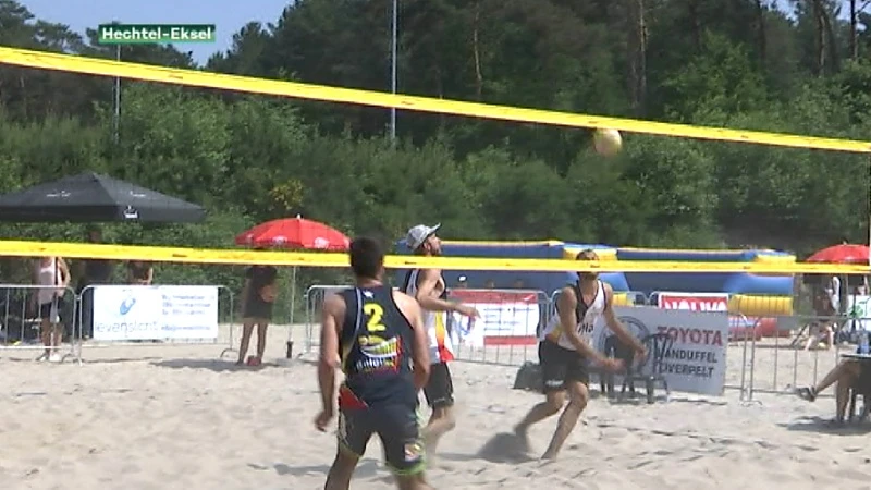 Beachvolleybaltop verzamelt in Hechtel-Eksel