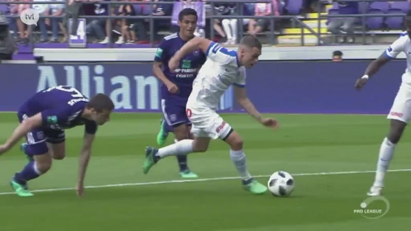 Racing Genk nog niet zeker van Europa na winst op Anderlecht