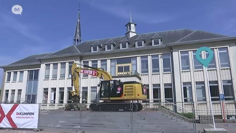 Afbraakwerken stadhuis Beringen dan toch van start