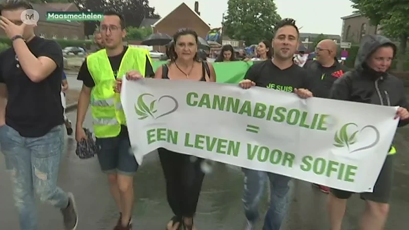 Mars voor Sofie in Maasmechelen