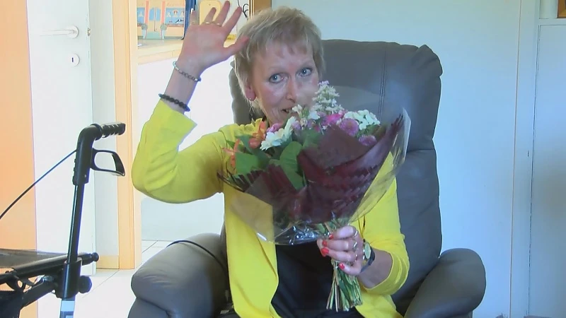 Bloemen voor Gaby Opdenakker