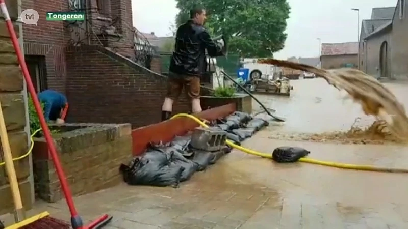 Tongeren voor derde keer op week tijd getroffen door extreme wateroverlast