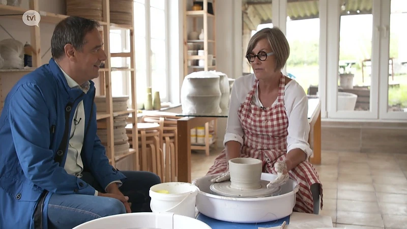 Dominique Gelis de pottenbakster van Borgloon