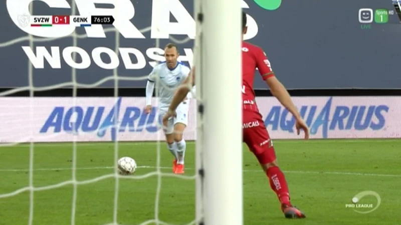 Thomas Buffel traint eerste keer bij Zulte Waregem