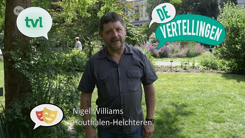 Nigel Williams komt naar Houthalen-Helchteren met de TVL Vertelling