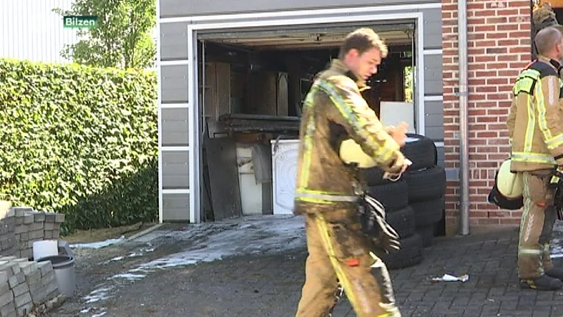 Brand vernielt huis in Bilzen
