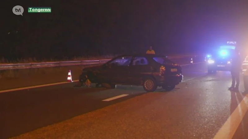 Achtervolging op E313 in Tongeren eindigt in de vangrails