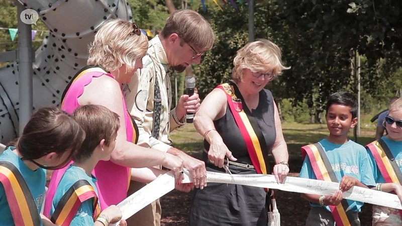 Nieuwe speeltuin op Speelhof Sint-Truiden