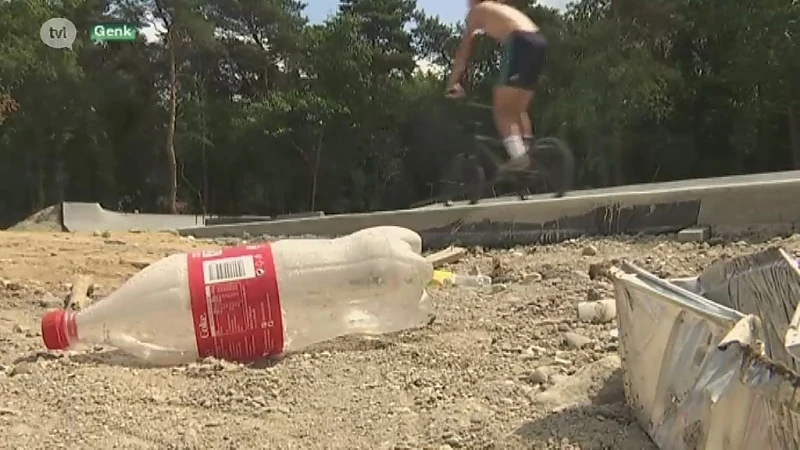 Afvalprobleem aan nog te openen skatepark in Genk