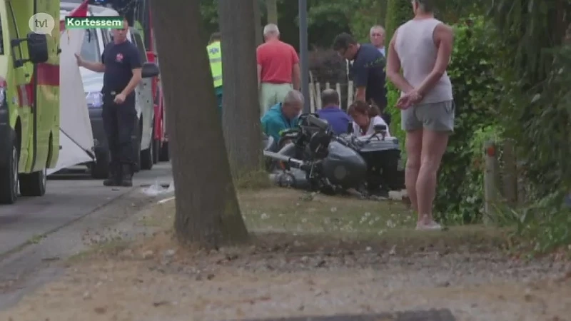 Motard verliest onderbeen bij botsing met tractor in Kortessem